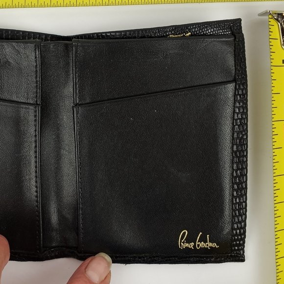 Prince Gardner Genuine LIzard Bifold Wallet - Picture 11 of 16